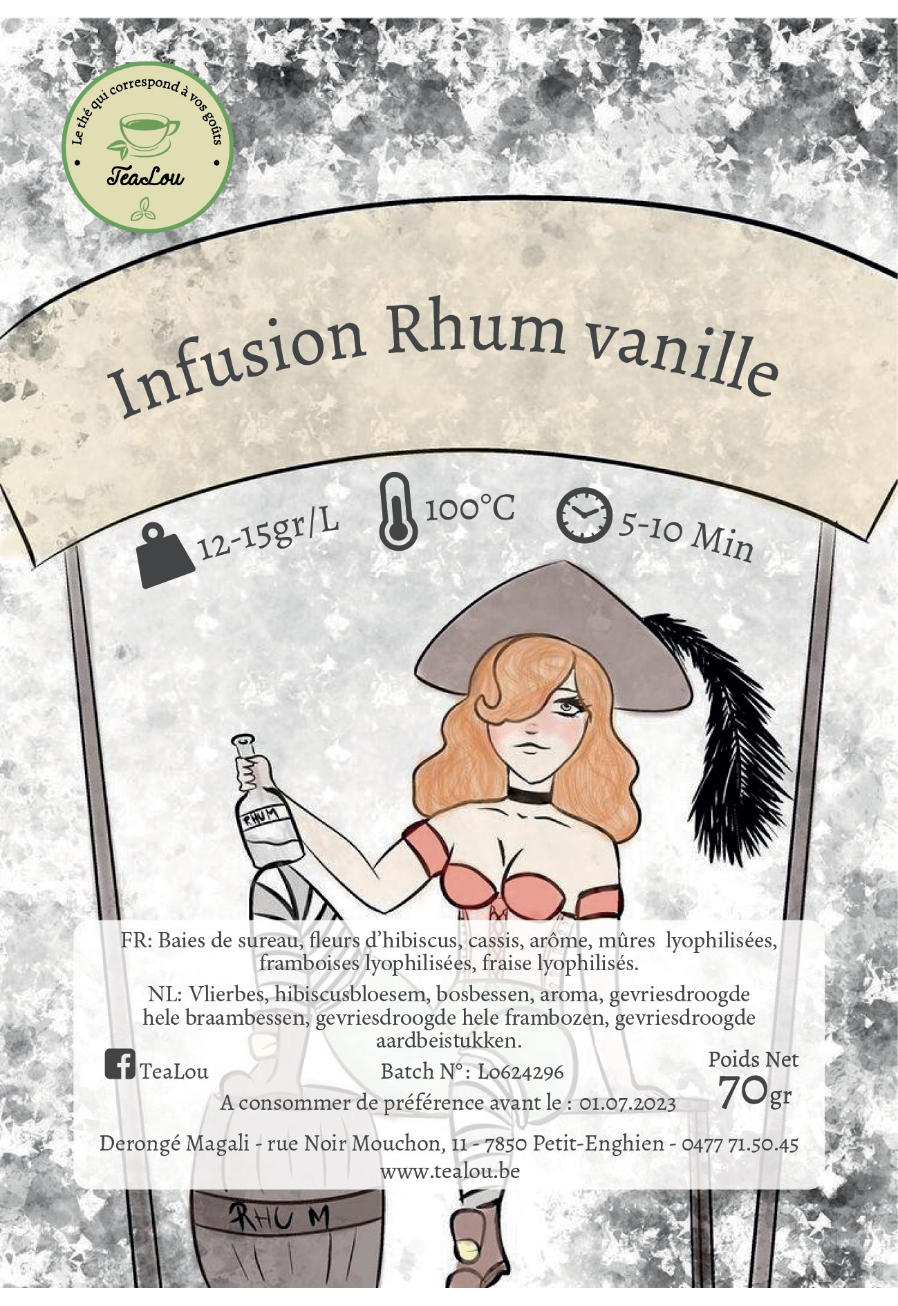 Infusion Rhum vanille – TeaLou
