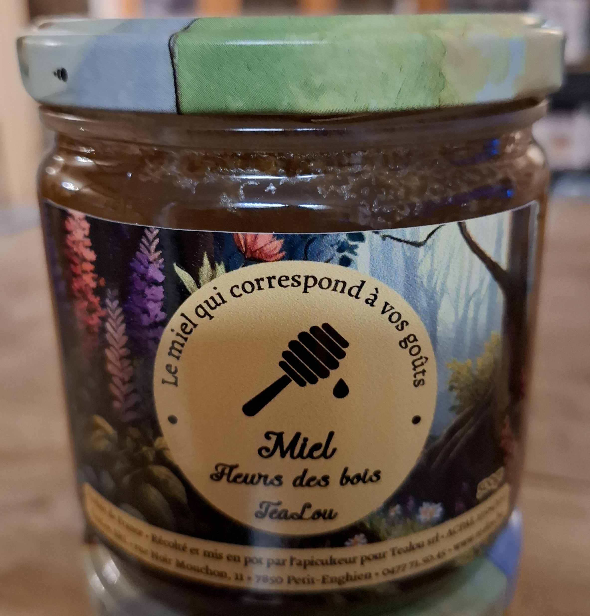 Miel fleurs des bois 500gr